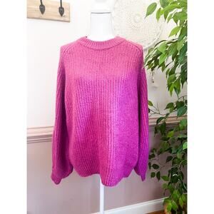 Scoop NYC Oversized Soft Pink Sweater Sz Small NWOT